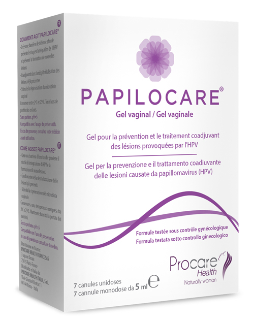 PAPILOCARE GEL VAGINALE 7 CANNULE MONODOSE X 5 ML - Farmadott.it