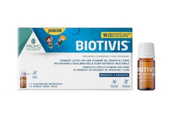 BIOTIVIS JUNIOR 10MLD 12 FLACONCINI DA 8 ML - Farmadott.it