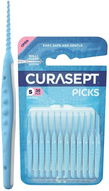 CURASEPT PICKS SMALL 36 PEZZI - Farmadott.it