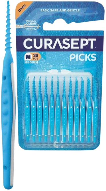 CURASEPT PICKS MEDIUM 36 PEZZI - Farmadott.it