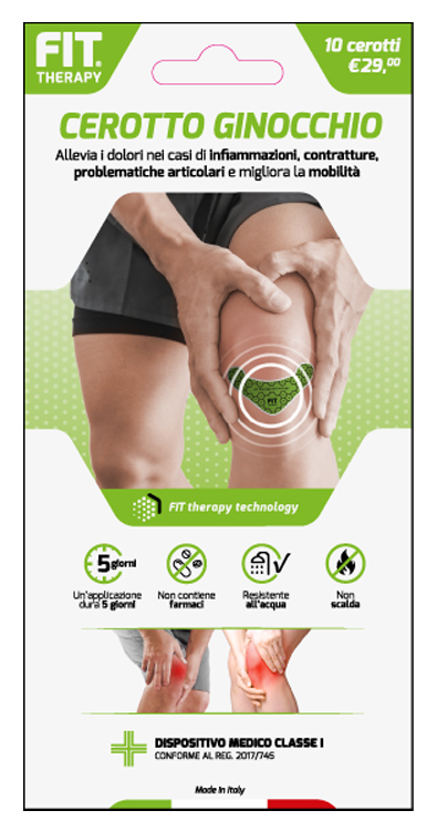 FIT THERAPY CEROTTO GINOCCHIO 10 PEZZI - Farmadott.it