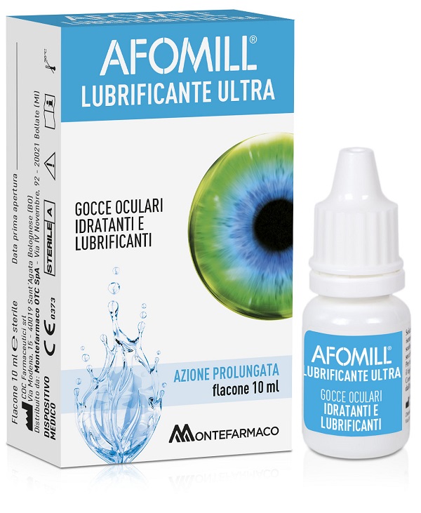 AFOMILL LUBRIFICANTE ULTRA GOCCE OCULARI 10 ML - Farmadott.it