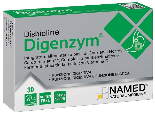DISBIOLINE DIGENZYM AB 30 COMPRESSE - Farmadott.it
