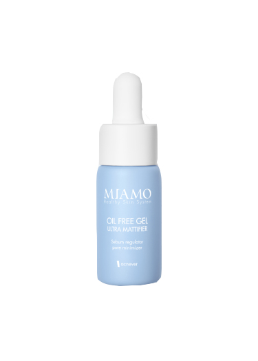 MIAMO MINI ICONS MIAMO ACNEVER OIL FREE GEL ULTRA MATTIFIER 10 ML - Farmadott.it