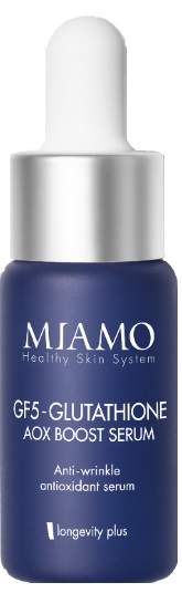 MIAMO MINI ICONS MIAMO LONGEVITY PLUS GF5 GLUTATHIONE AOX BOOST SERUM 10 ML - Farmadott.it