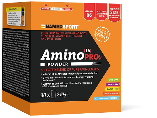 AMINO 16 PRO POWDER 30 BUSTINE - Farmadott.it