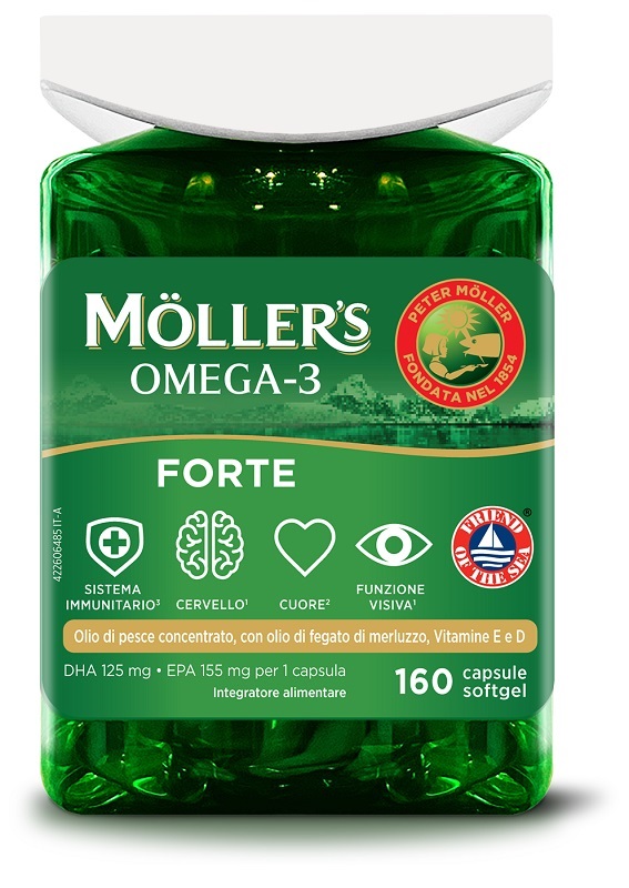 MOLLER'S OMEGA 3 FORTE 160 CAPSULE - Farmadott.it