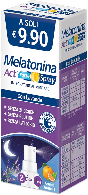 MELATONINA ACT FORTE SPRAY 15 ML - Farmadott.it