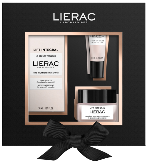LIERAC SET NATALE LIFT SIERO 30 ML + MINI CREMA GIORNO 20 ML + MINI CONTORNO OCCHI 7,5 ML 2024 - Farmadott.it