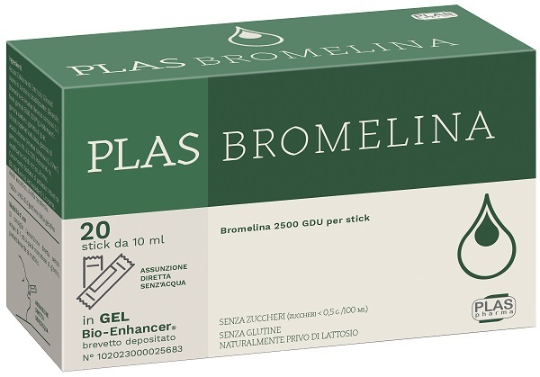 PLAS BROMELINA 20 STICK PACK - Farmadott.it