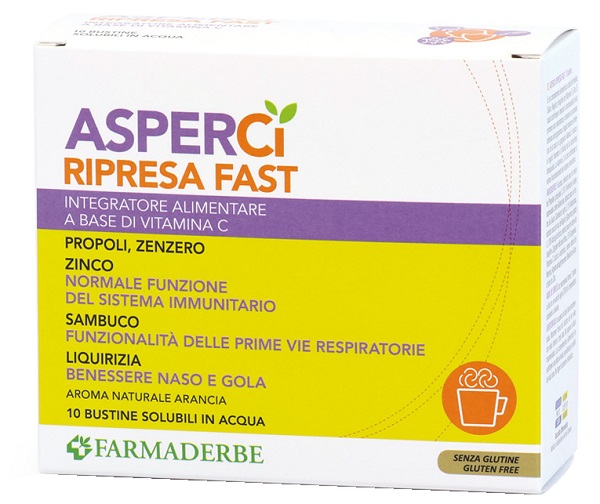 ASPER CI RIPRESA FAST 10 BUSTINE 5 G - Farmadott.it