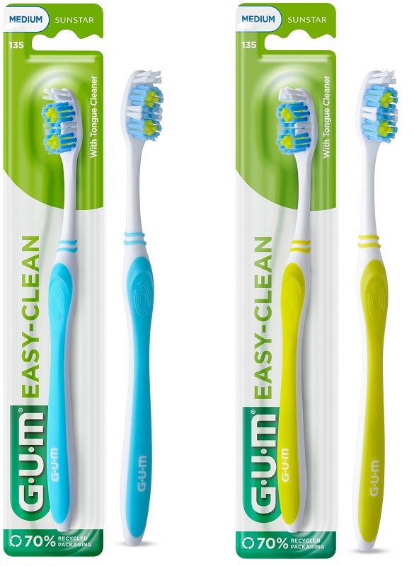 GUM EASY CLEAN TOOTHBRUSH - Farmadott.it