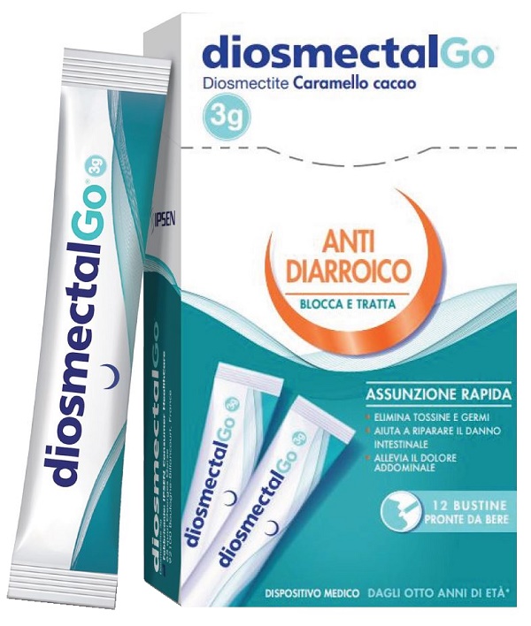 DIOSMECTALGO CARAMELLO CACAO 12 STICK - Farmadott.it