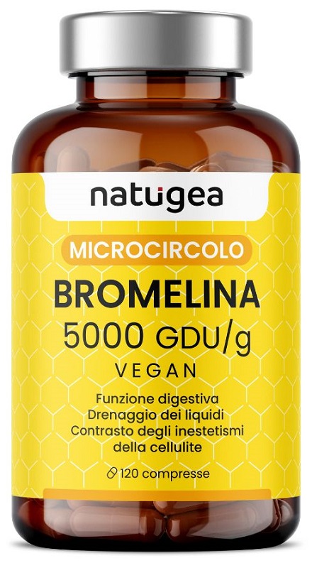 NATUGEA BROMELINA 5000 5000 GDU/G 120 COMPRESSE - Farmadott.it
