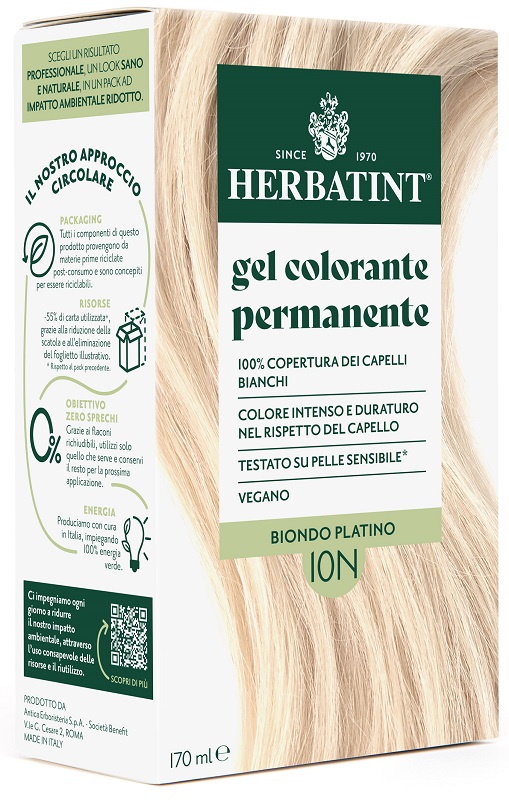HERBATINT 10N BIONDO PLATINO 170 ML - Farmadott.it