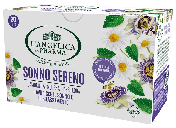 L'ANGELICA TISANA SONNO SERENO 20 FILTRI - Farmadott.it