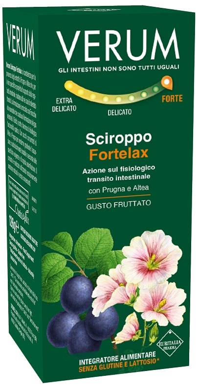 VERUM FORTELAX SCIROPPO FRUTTATO 126 G NEW - Farmadott.it