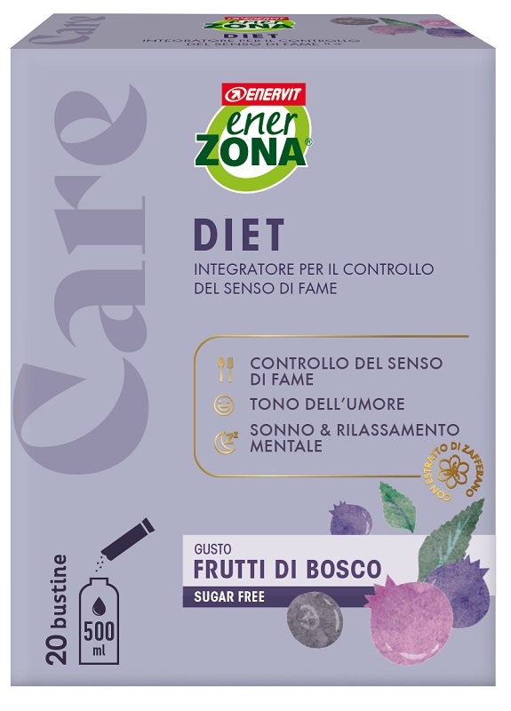 ENERZONA CARE DIET FRUTTI DI BOSCO 20 BUSTINE - Farmadott.it