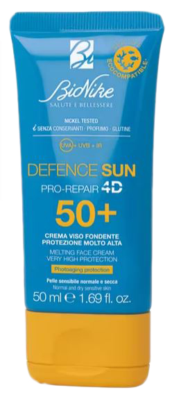 DEFENCE SUN 50+ CREMA VISO FONDENTE 50 ML - Farmadott.it