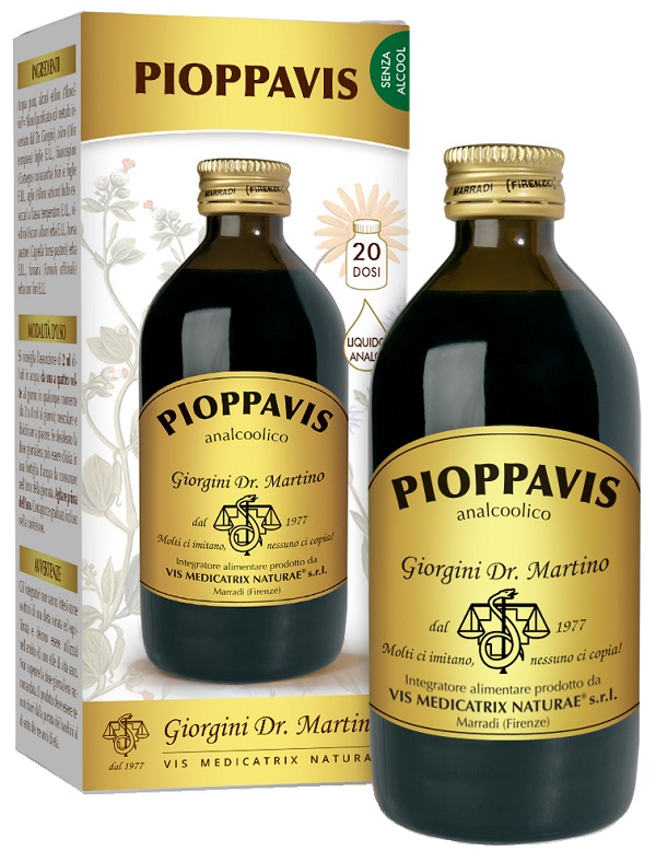PIOPPAVIS LIQUIDO ANALCOOLICO 200 ML - Farmadott.it
