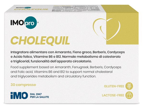 IMOPRO CHOLEQUIL 30 COMPRESSE NUOVA FORMULAZIONE - Farmadott.it