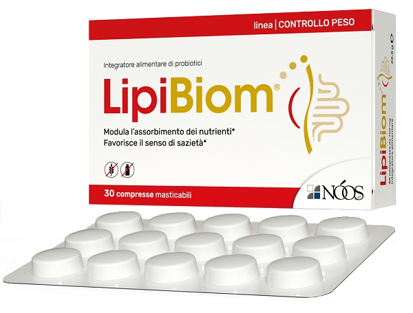 LIPIBIOM 30 COMPRESSE MASTICABILI SENZA GLUTINE SENZA LATTOSIO - Farmadott.it