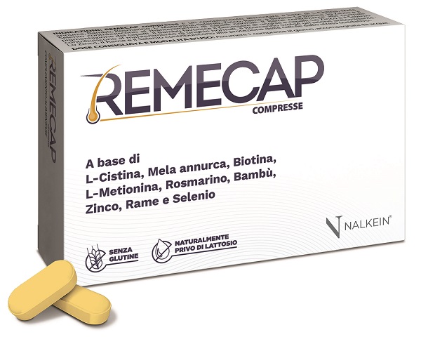 REMECAP 30 COMPRESSE RIVESTITE DA 1,25 G SENZA GLUTINE NATURALMENTE PRIVO DI LATTOSIO - Farmadott.it
